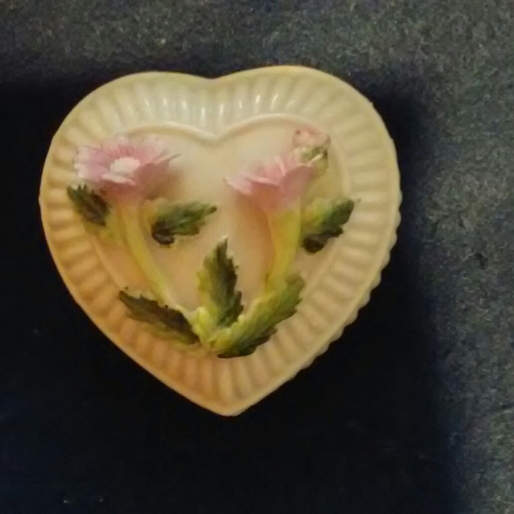 Heart n Flowers Trinket Holder